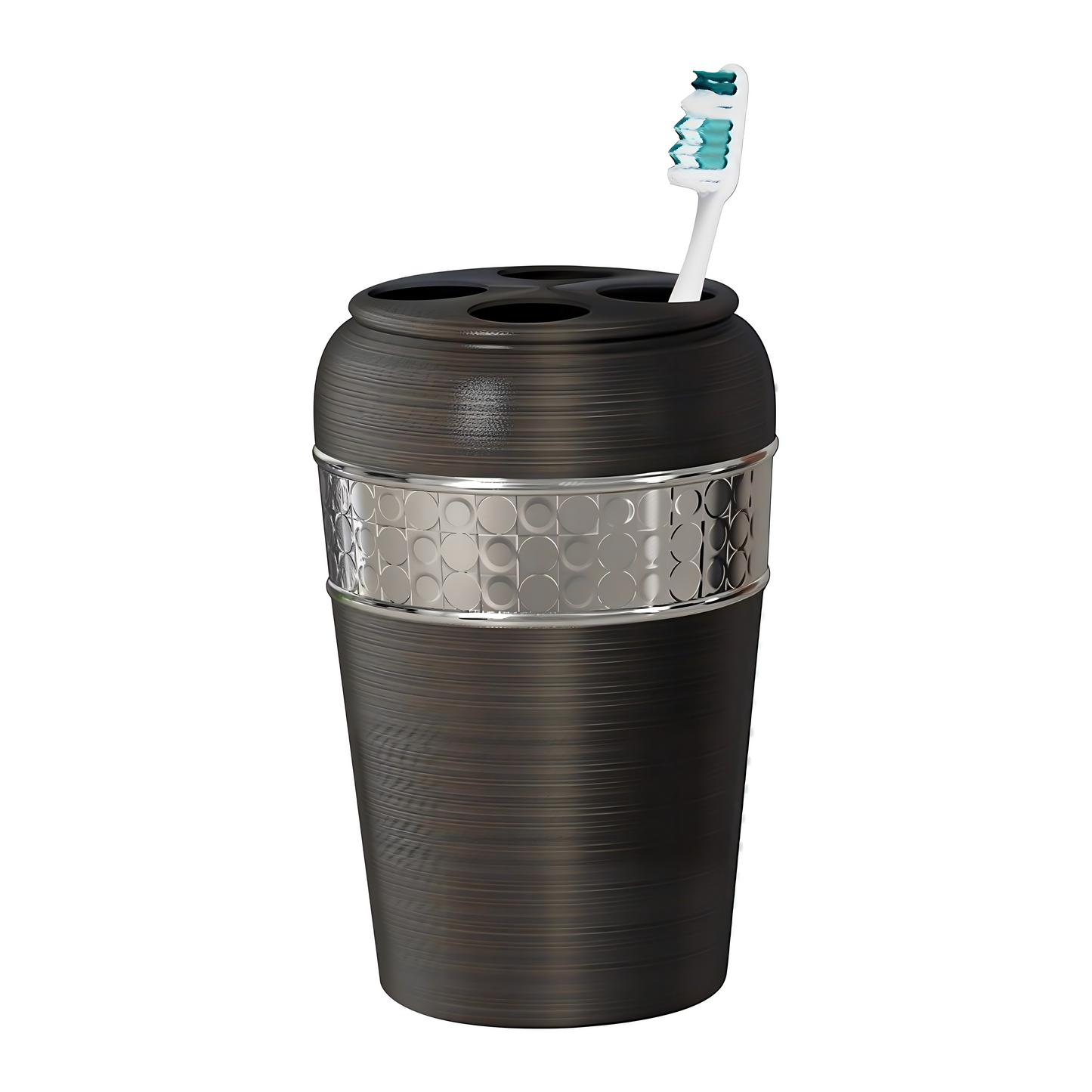 Stainless Steel Toothbrush Holder Compact Multi-Slot For