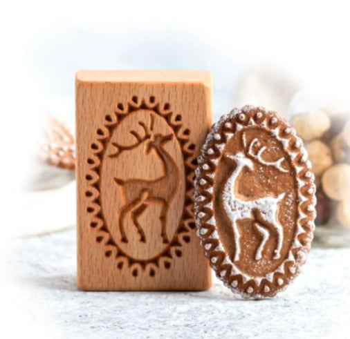 Cookie Cutter & Stamp Set for Baking - Provance Rose Style, Multiple Variants