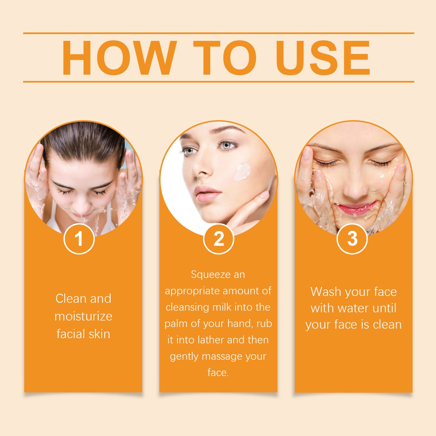 Vitamin C Brightening Facial Cleanser - Hydrating & Nourishing Face Wash