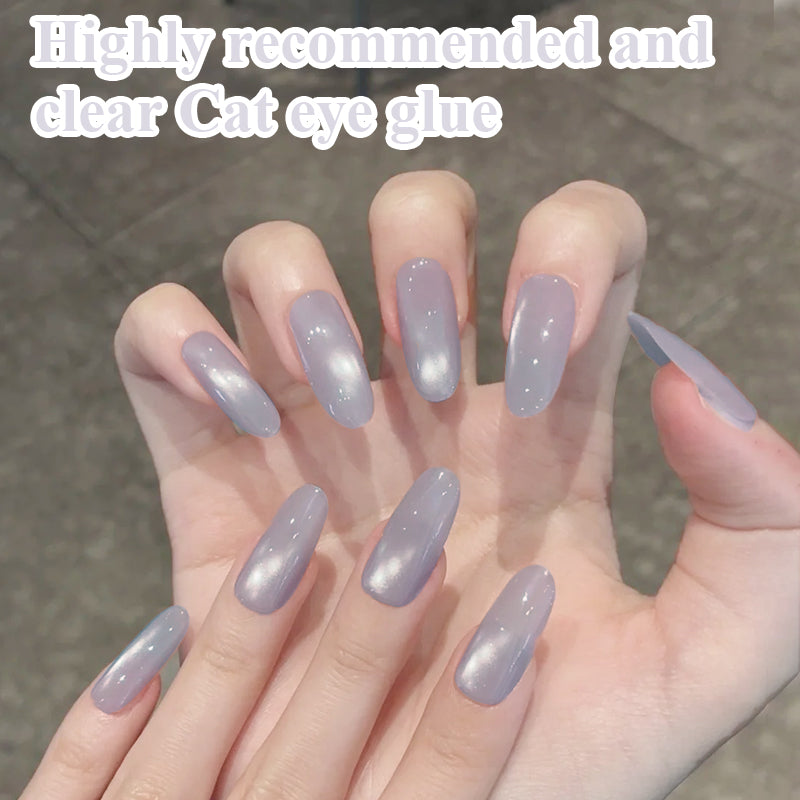 Cat Eye Magnetic Gel Nail Polish - Starlight Shimmer Soak Off 10ml