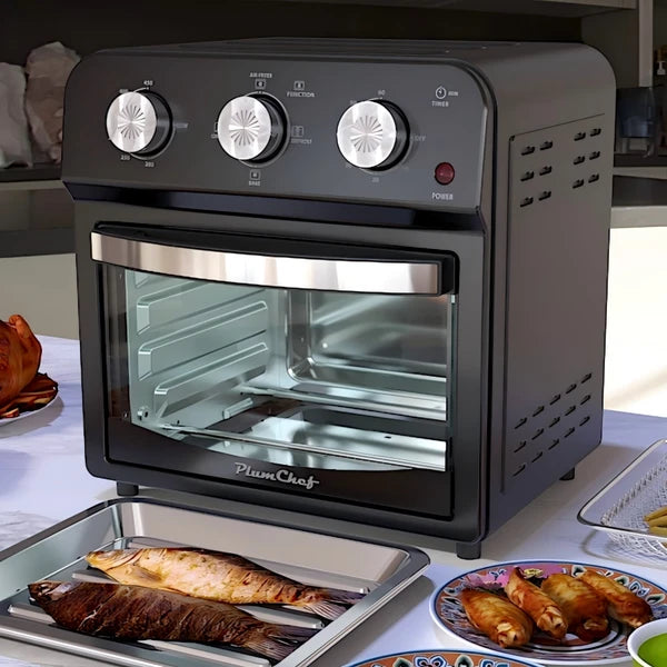 12-Liter Multi-Function Air Fryer with Grill, Bake & Presets – Model GA13S01