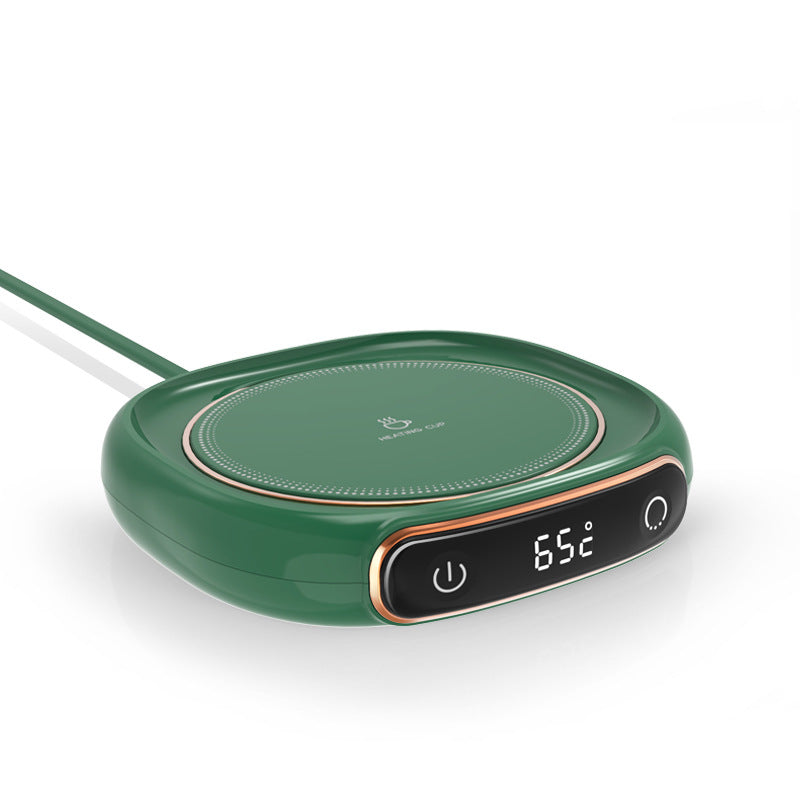 Coffee Mug Warmer Plate - USB & 220V Desktop Heating Coaster for Hot Drinks