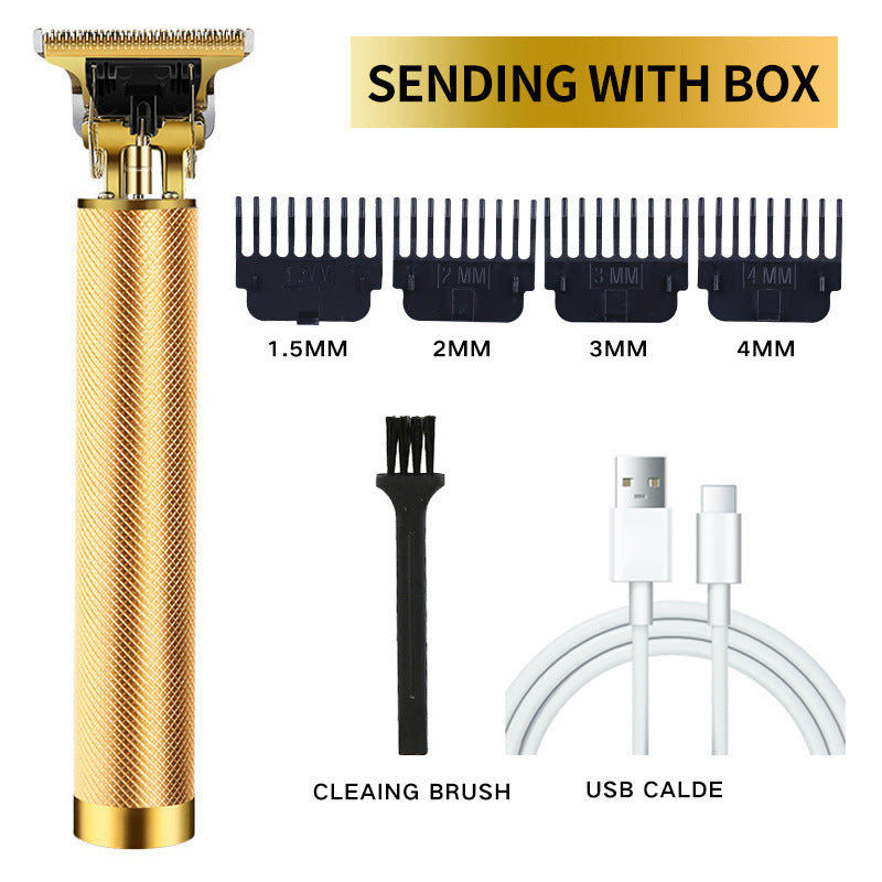 Rechargeable Hair Clippers & Beard Trimmer with Titanium Blades – Multiple Styles