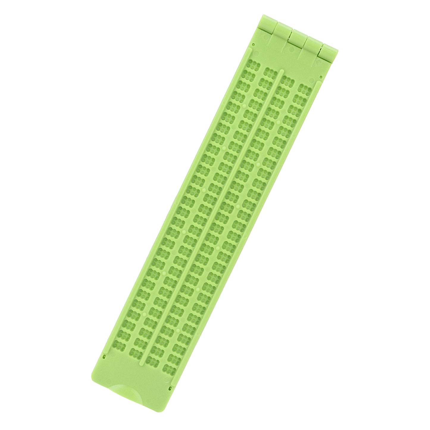 Portable Plastic 4 Lines 28 Cells Braille Writing Slate And Stylus