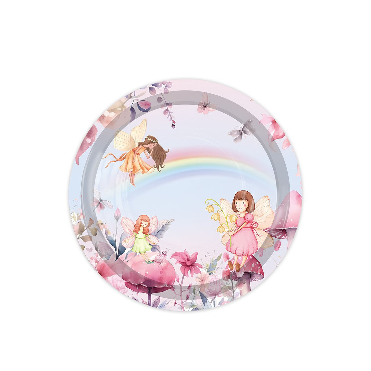 Disposable Party Tableware Set for Celebrations - Plates Cups Napkins Straws