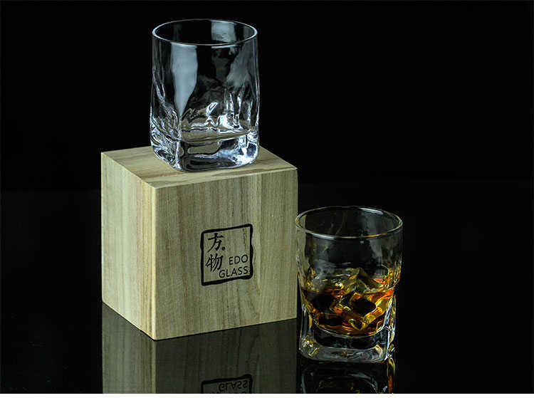 Heat-Resistant Lead-Free Crystal Whiskey Glass Set - Multiple Quantities