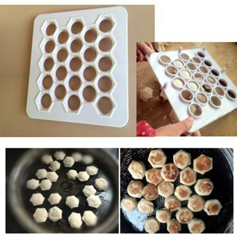 Dumpling Maker Machine - Food Grade Plastic Dumpling Mold for Quick Preparation