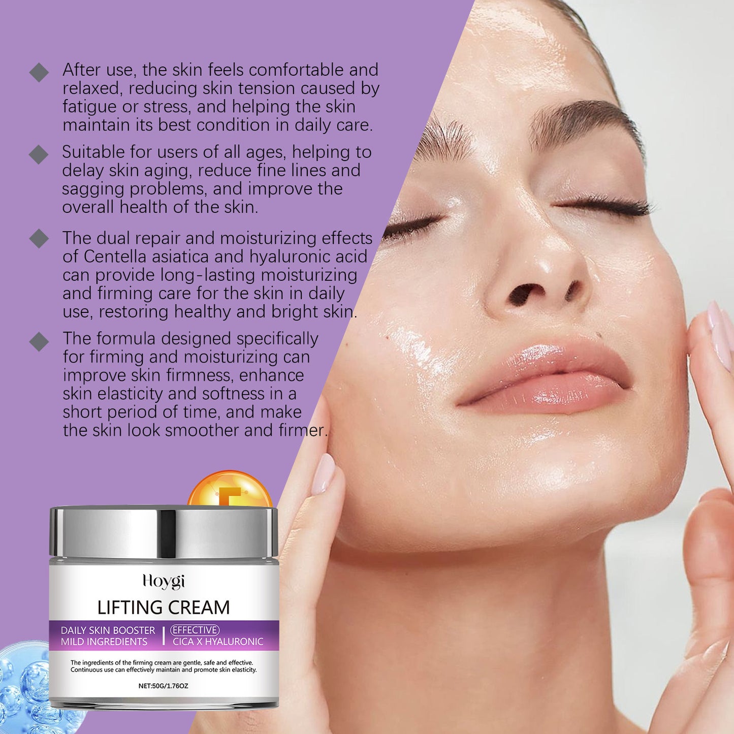 Hydrating Facial Moisturizer with Hyaluronic Acid & Glycerin