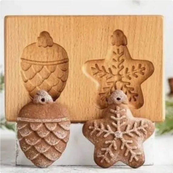 Cookie Cutter & Stamp Set for Baking - Provance Rose Style, Multiple Variants
