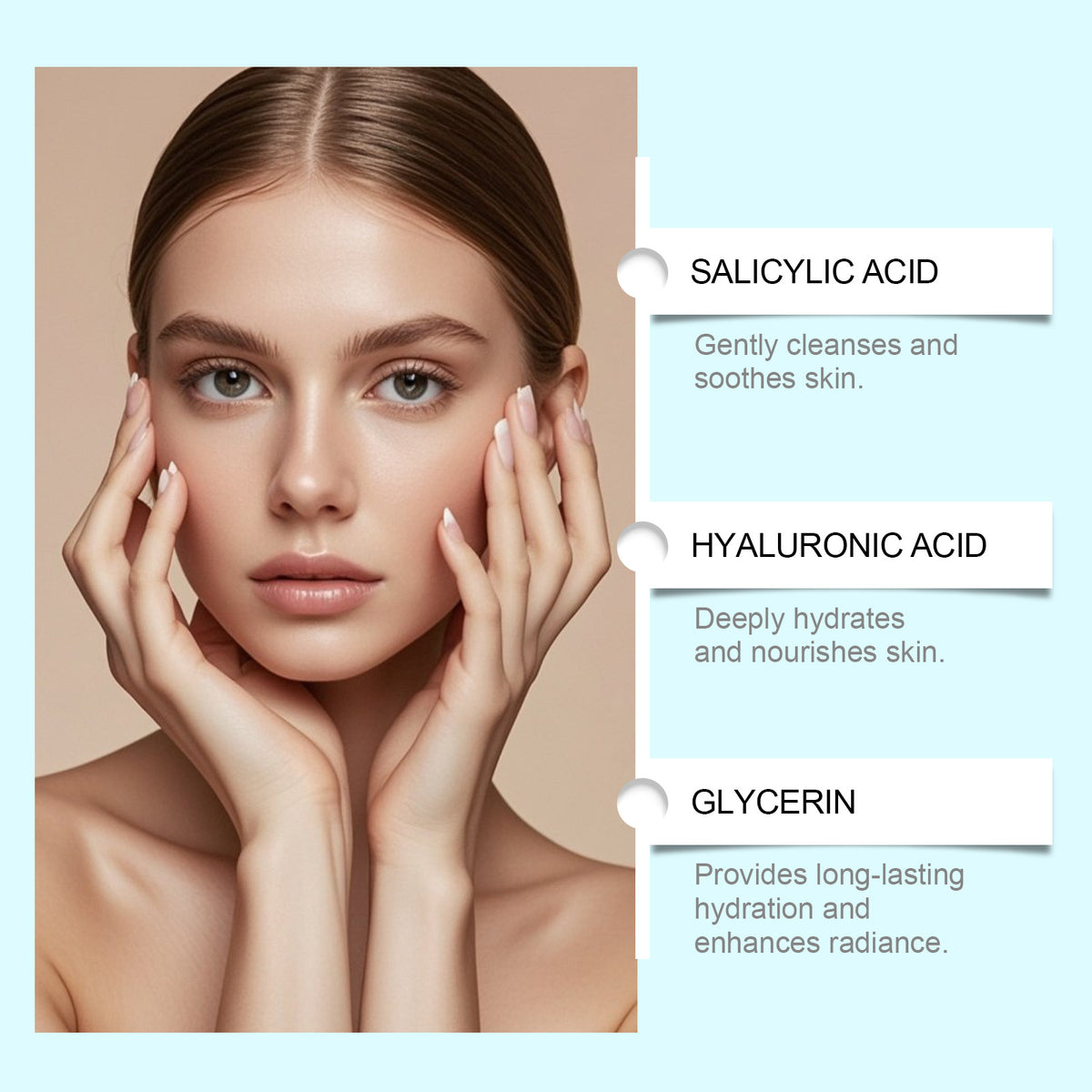 Facial Moisturizer Serum 30ml Hydrating Skin Care
