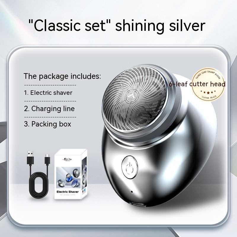 Portable Mini Electric Shaver USB Rechargeable