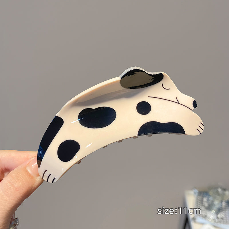 Korean Style Dog Hair Clip Acrylic