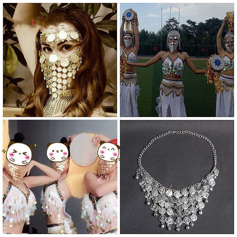 Beaded Belly Dance Headwear