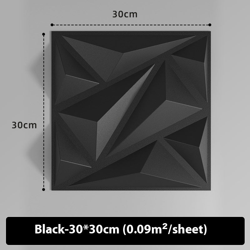 3D Relief Wallpaper Self-Adhesive Waterproof Moisture-Proof Wall Decor