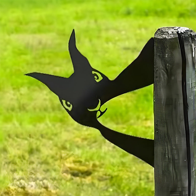 Peeping Animal Garden Ornaments Outdoor Lawn Decor Animal Sculptures