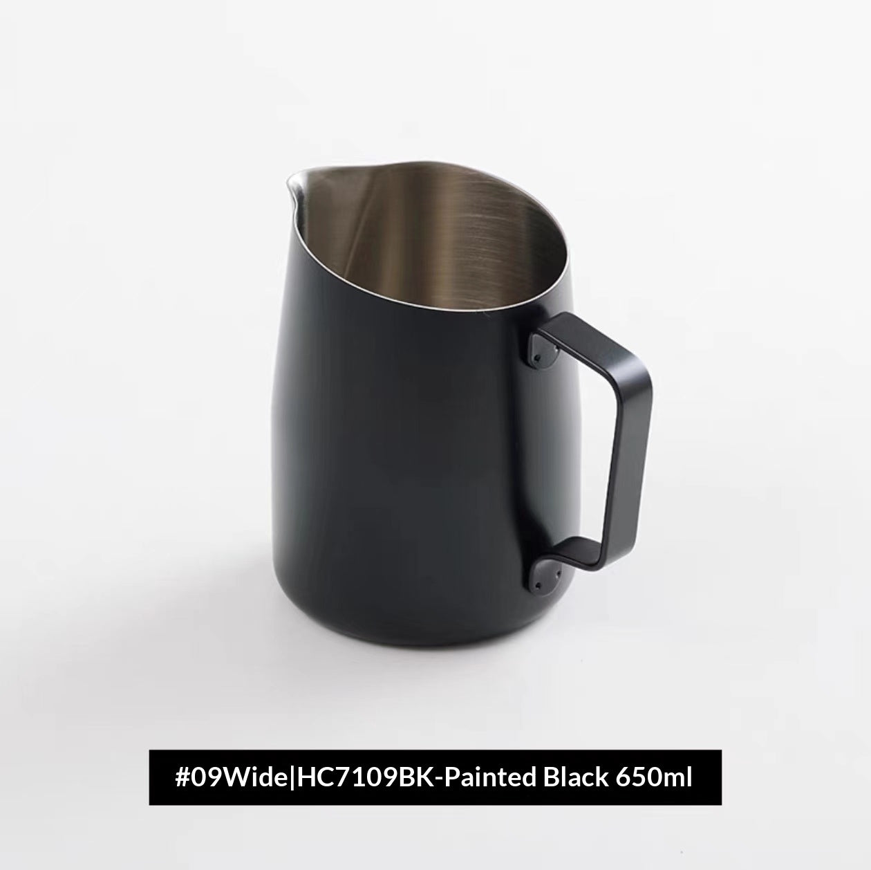 Stainless Steel Coffee Latte Art Cup with Round Spout - Multiple Colors