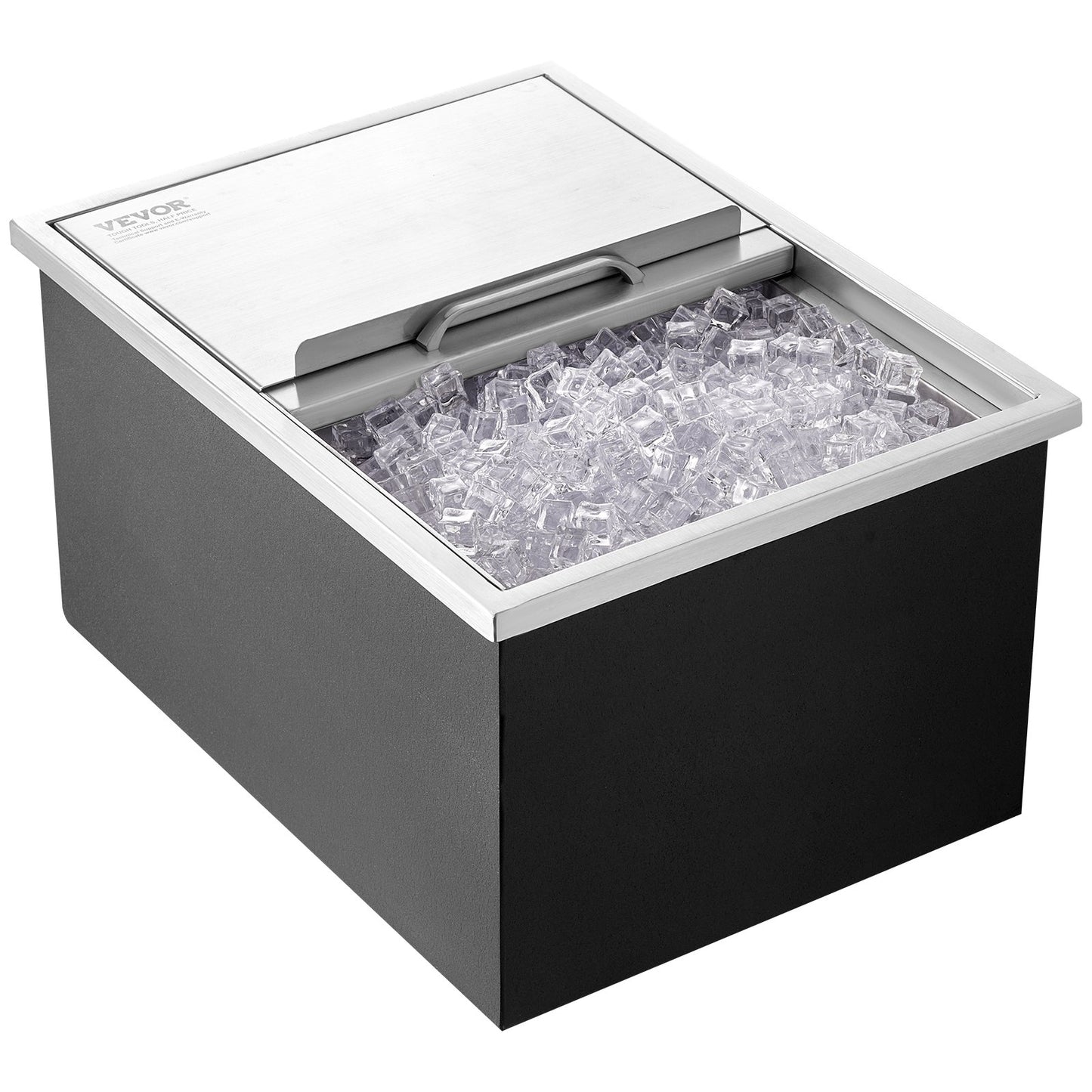 Drop In Ice Chest, 24'L X 18'W 13'H Stainless Steel Cooler,