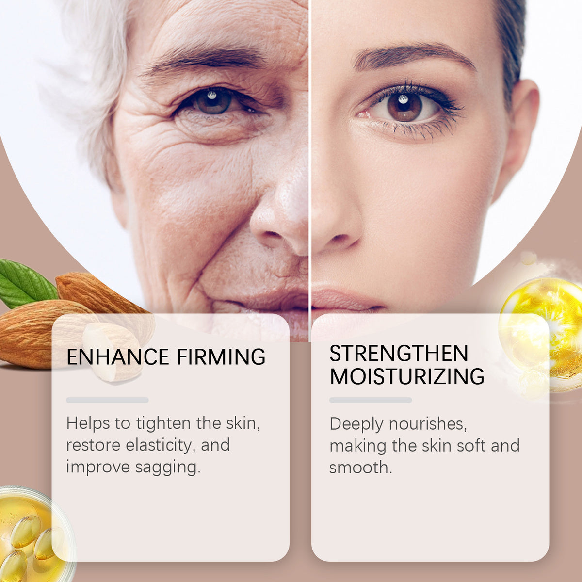 Facial Moisturizer Brightening and Firming Serum - 30ml