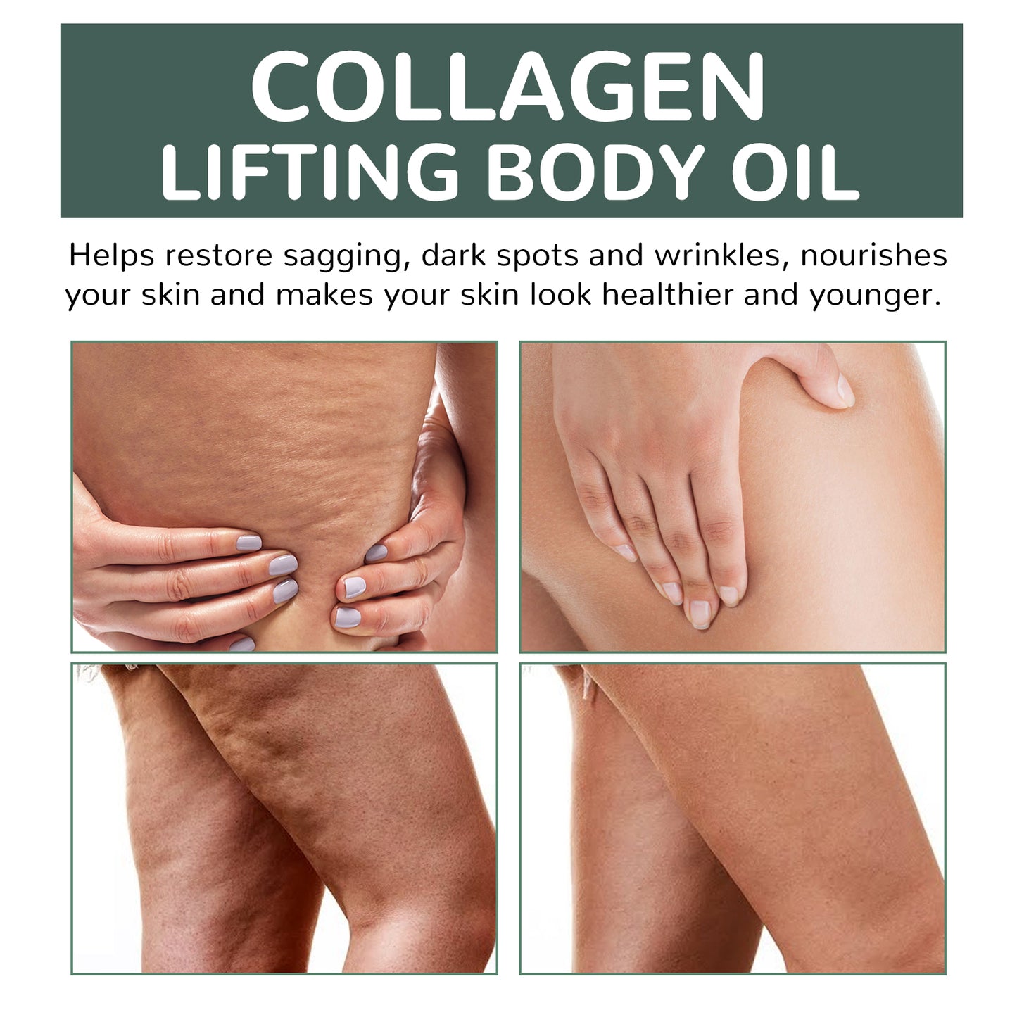 Collagen Firming Body Oil - Moisturizing Anti-Aging Skin Elasticity Treatment