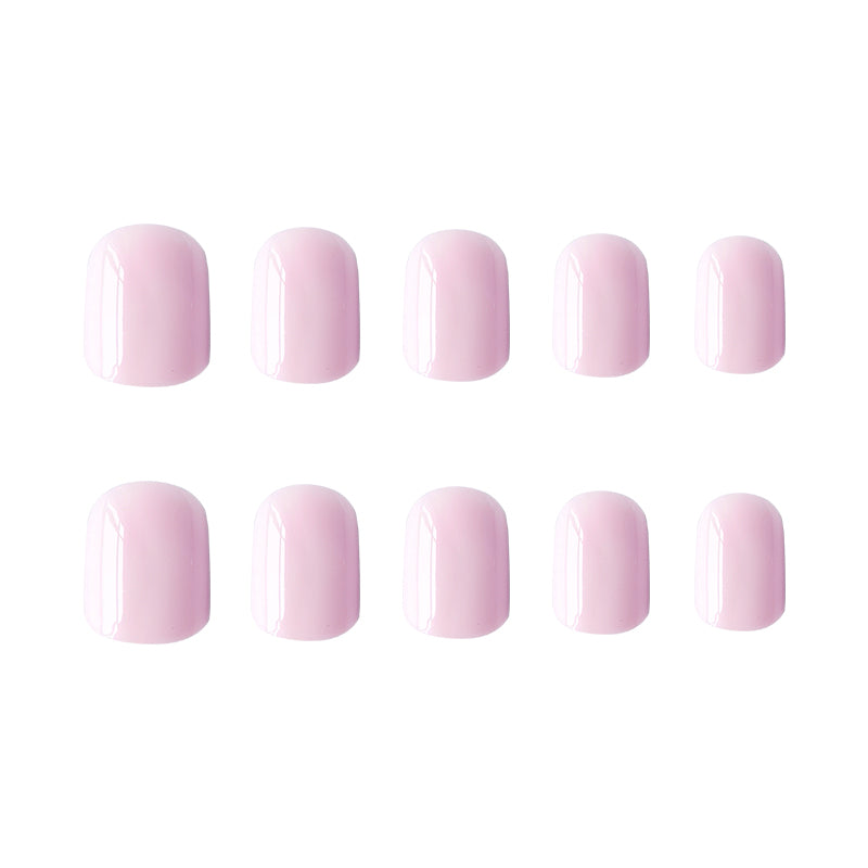 24-Piece Nail Art Kit with Pink Nail Polish, Stickers, Glue & File – Perfect for Parties & Daily Wear