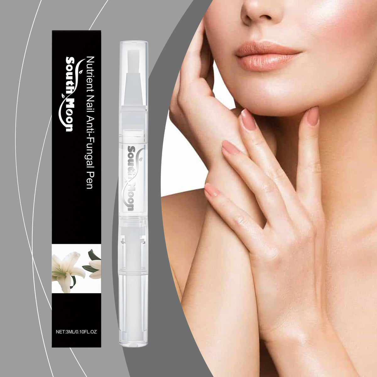 Nail care pen moisturizes and gently cares for the hands