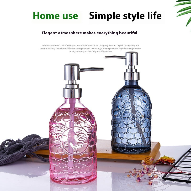 Color Relief Hand Sanitizer 500ml Glass Bottle - Multiple Colors