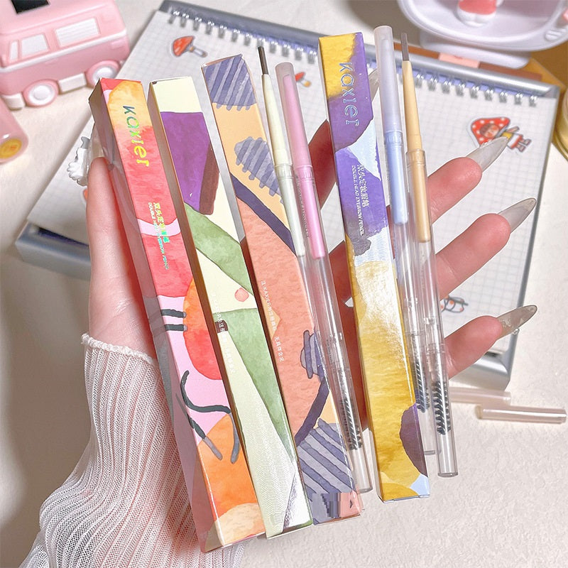 Waterproof Long-Lasting Non-Fading Eyebrow Pencil - Multiple Colors