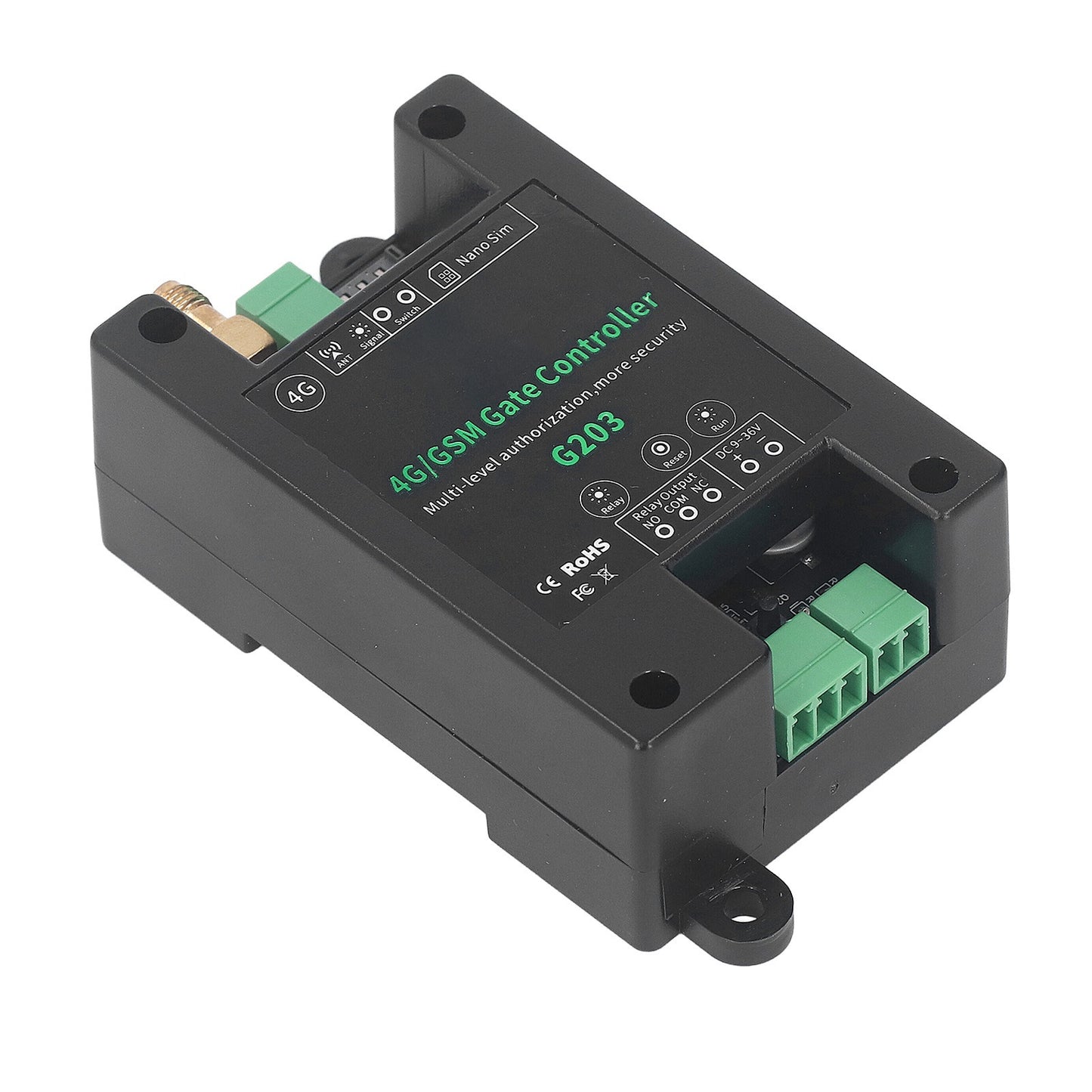 G203 GSM Gate Opener - 3G/4G Remote Controller for Garage Doors
