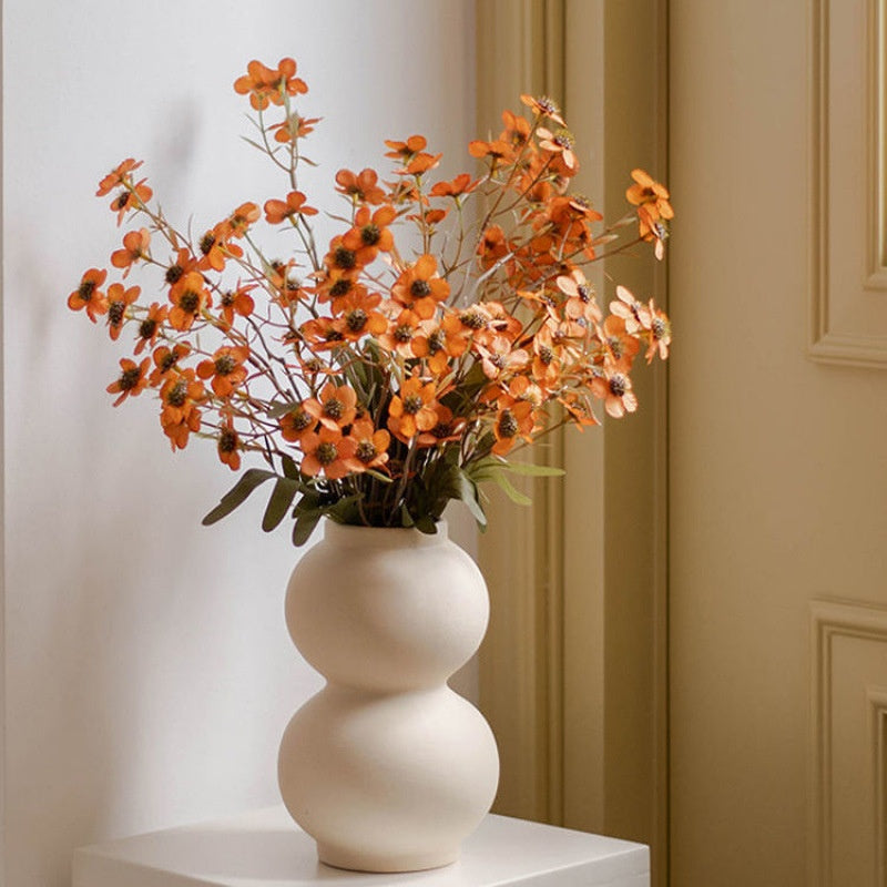 Pastoral Simulation Retro Fake Dried Flowers - Decorative Floral Arrangements