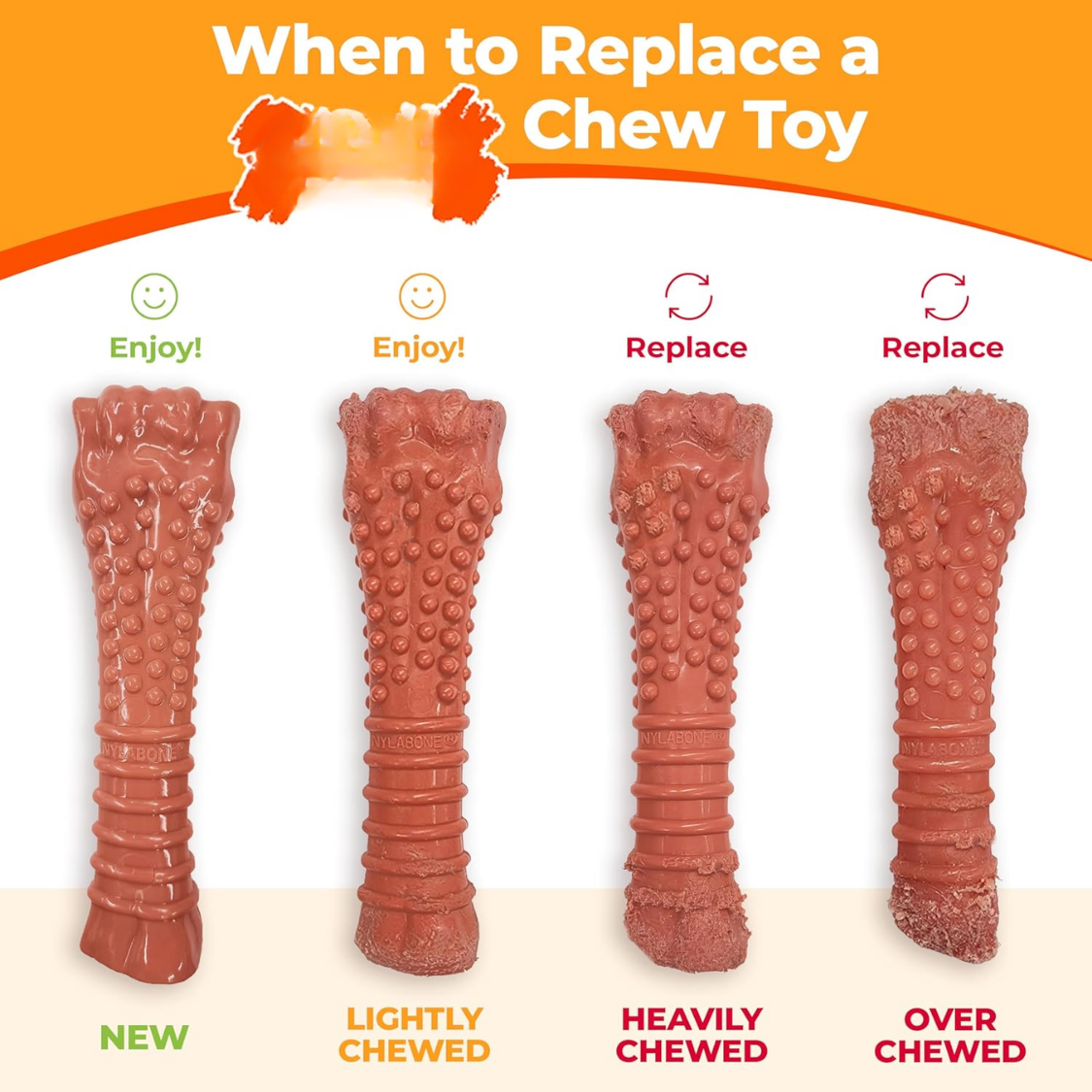 Durable Small Dog Chew Toy Ring Bone Flavor Medley XSmall - Aggressive Chewers
