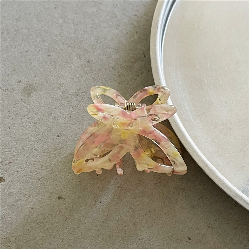 Retro Butterfly Hair Clip - Small Decorative Hair Accessory