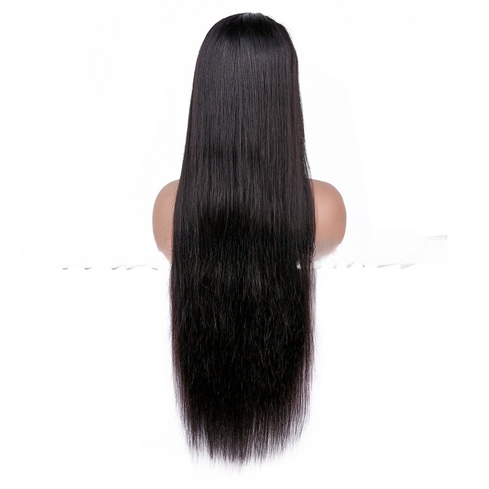 13x6 Lace Front Human Hair Wigs for Women - Natural Black, Multiple Lengths