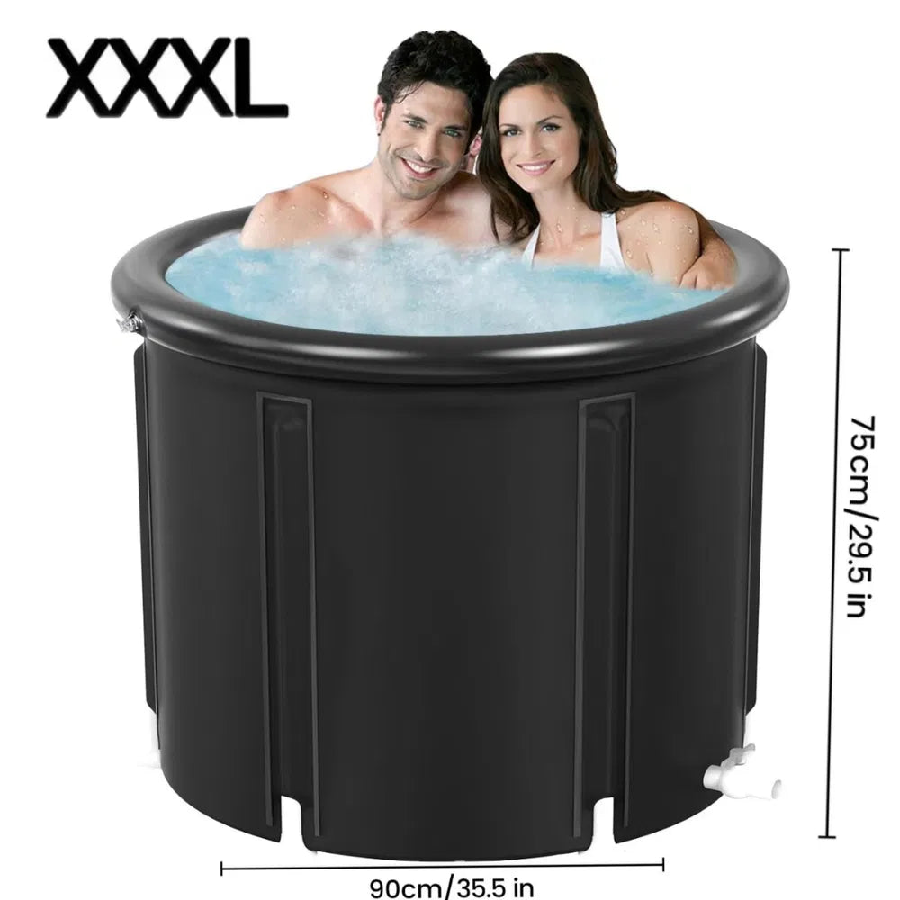 XXL Cold Plunge Tub - 102 Gallon Portable Ice Bath for Recovery