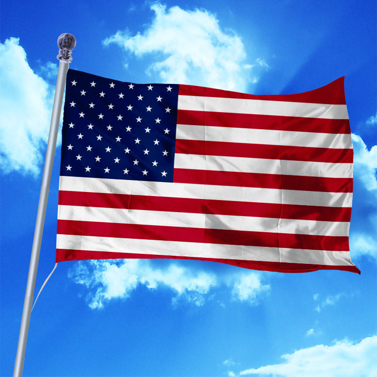 4x6 FT USA Flag - Durable Polyester Outdoor Decor with Grommets