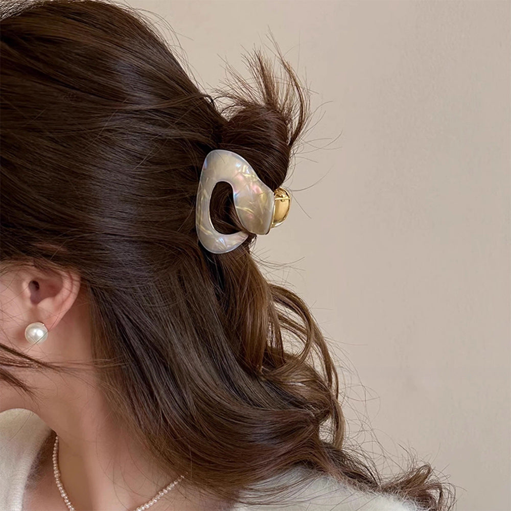 Acetate Elegant Hair Barrette for Women