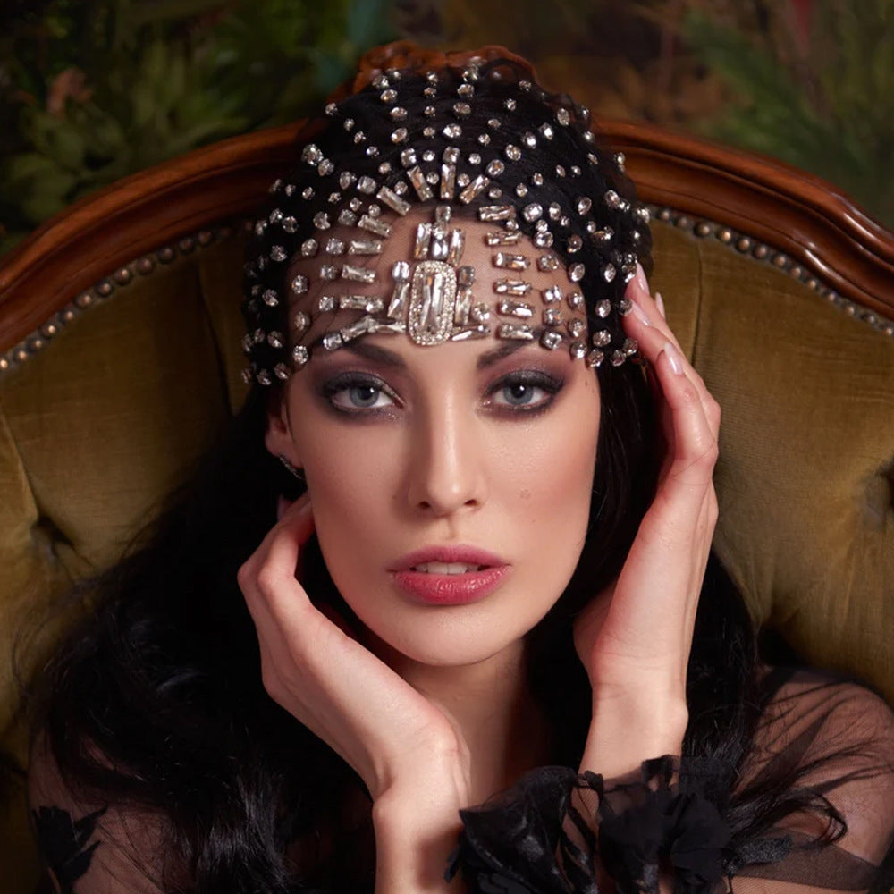 Netted Diamond Hair Net Adjustable