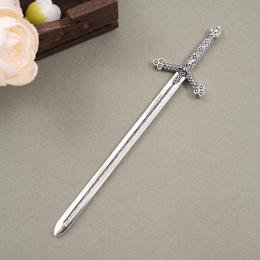 Retro European & American Style Hairpin - Omahawk, Sickle, Sword, Flying Dragon