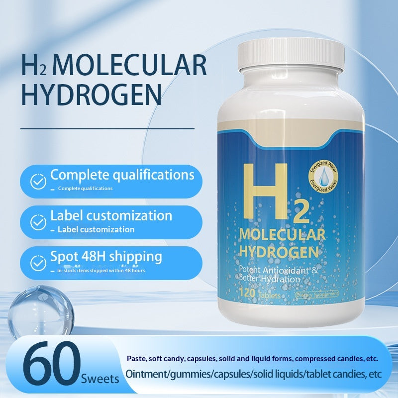 Hydrogen Water Mineral Tablets - 120 Pieces