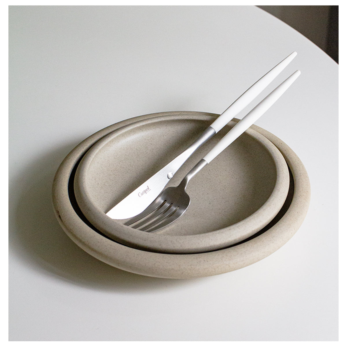 Original Earth Color Kiln Baked Restaurant Cold Dish Hot Dishes Plate
