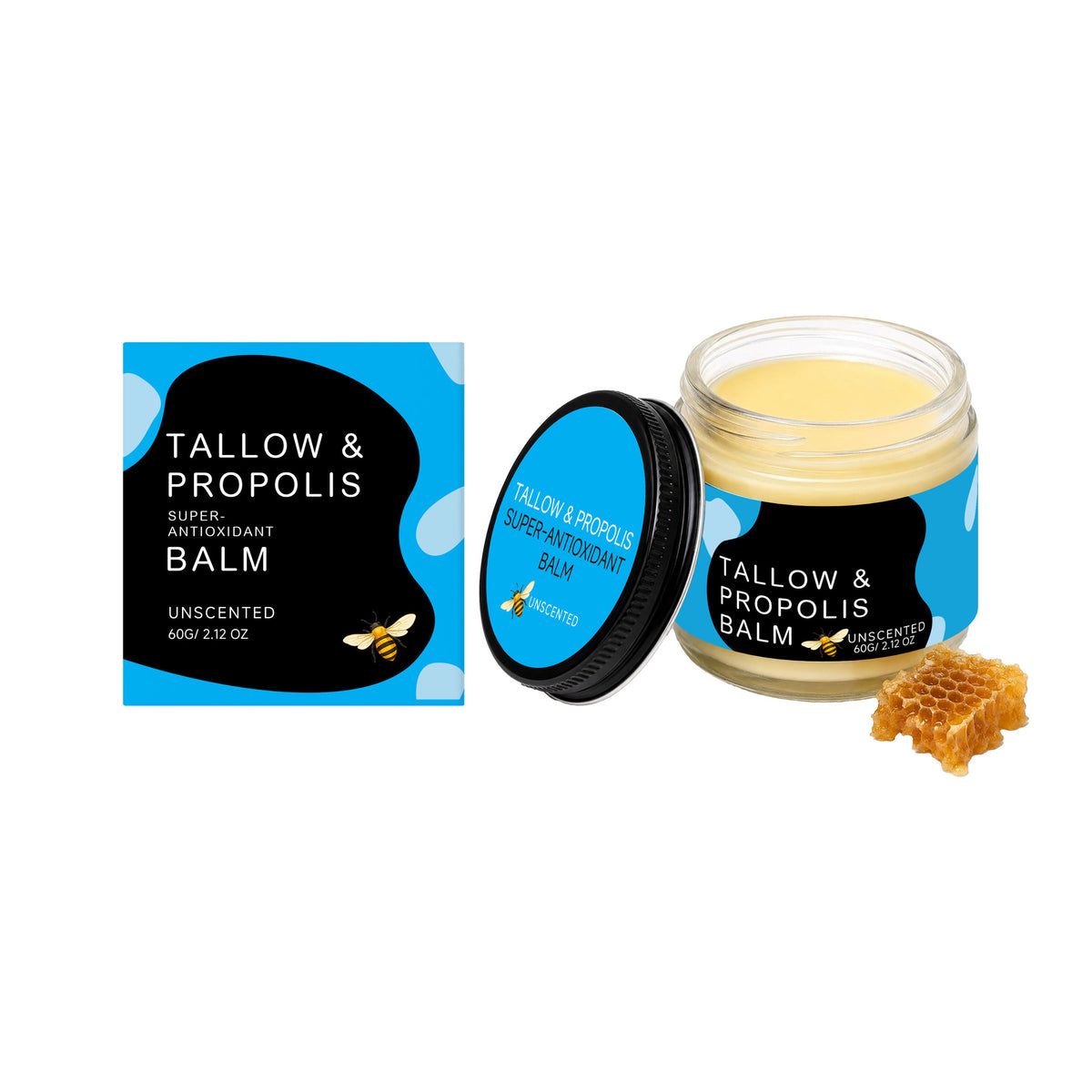 Beef Tallow Moisturizing Balm 60g