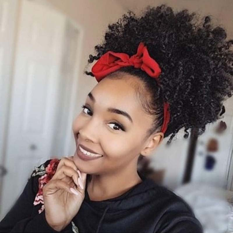 Large Afro Fluffy Micro-Curly Wig