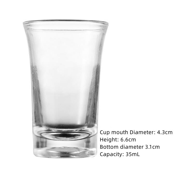 6-Shot Glass Dispenser Holder Rack Bar Accessories for Drinking Games and Parties
