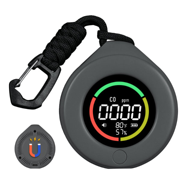Carbon Monoxide Air Quality Detector with Alarm - Multiple Standards