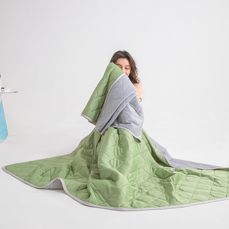 Summer Cooling Quilt - Breathable Air-Feel Bedding for Hot Weather