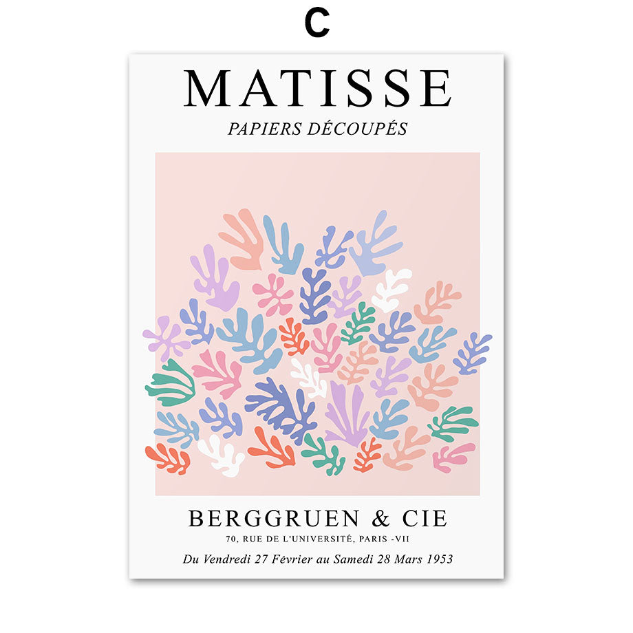Matisse Decorative Canvas Wall Art - Gallery Style for Living Room