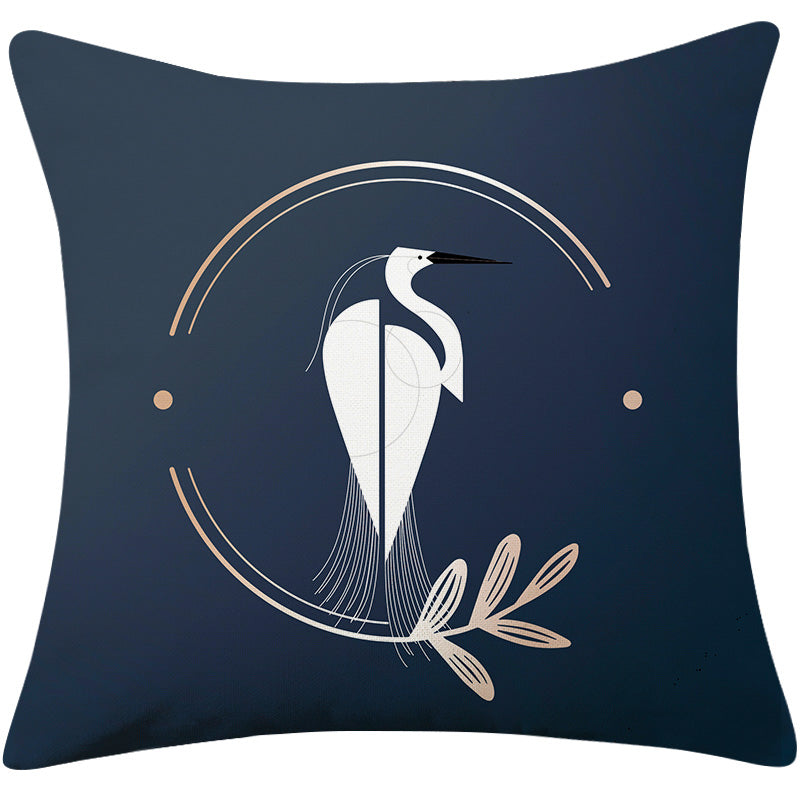 Square Sofa Cushion Cover 45x45cm Home Decor Pillowcase for Couch Bed