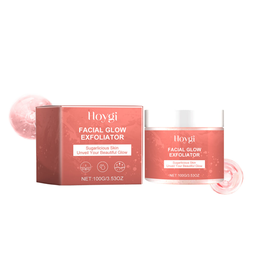 Gentle Facial Exfoliating Scrub with Cucumber & Vitamin C – Rose Red