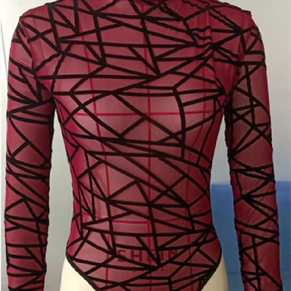 European & American Fashion Long Sleeve Top for Women - Stylish & Slim Fit