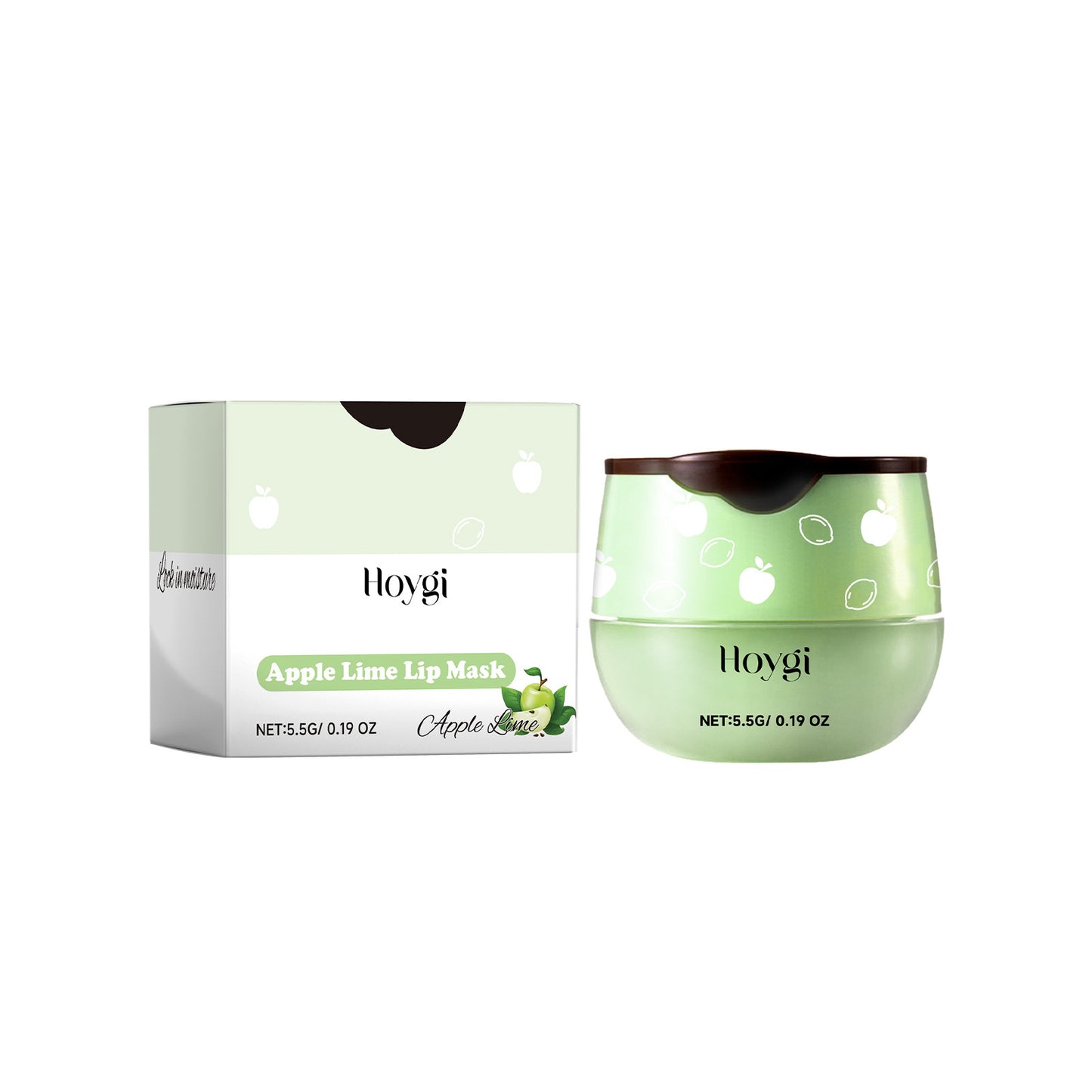 Green Apple Lip Mask - Moisturizing Treatment for Dry Lips & Fine Lines