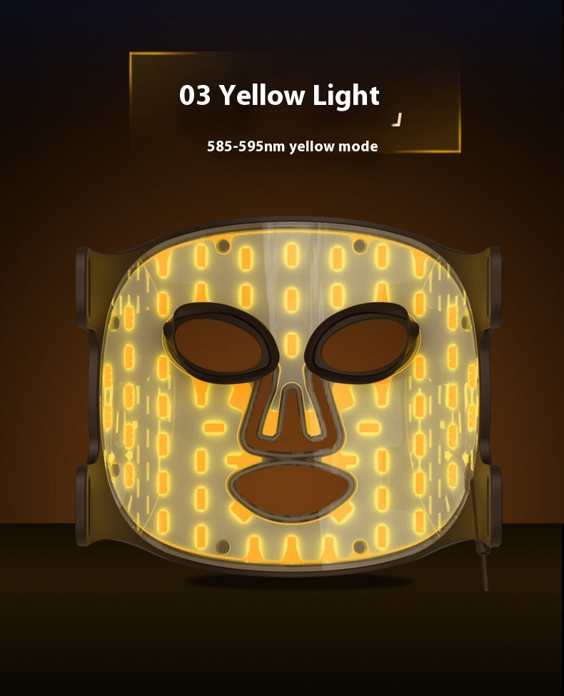 Photon Facial Mask LED Lamp for Skin Rejuvenation and Wrinkle Reduction